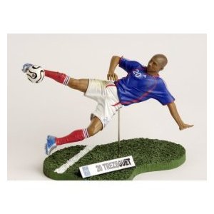 Foot Equipe de France 2006 figurine Trezeguet 7.5cm